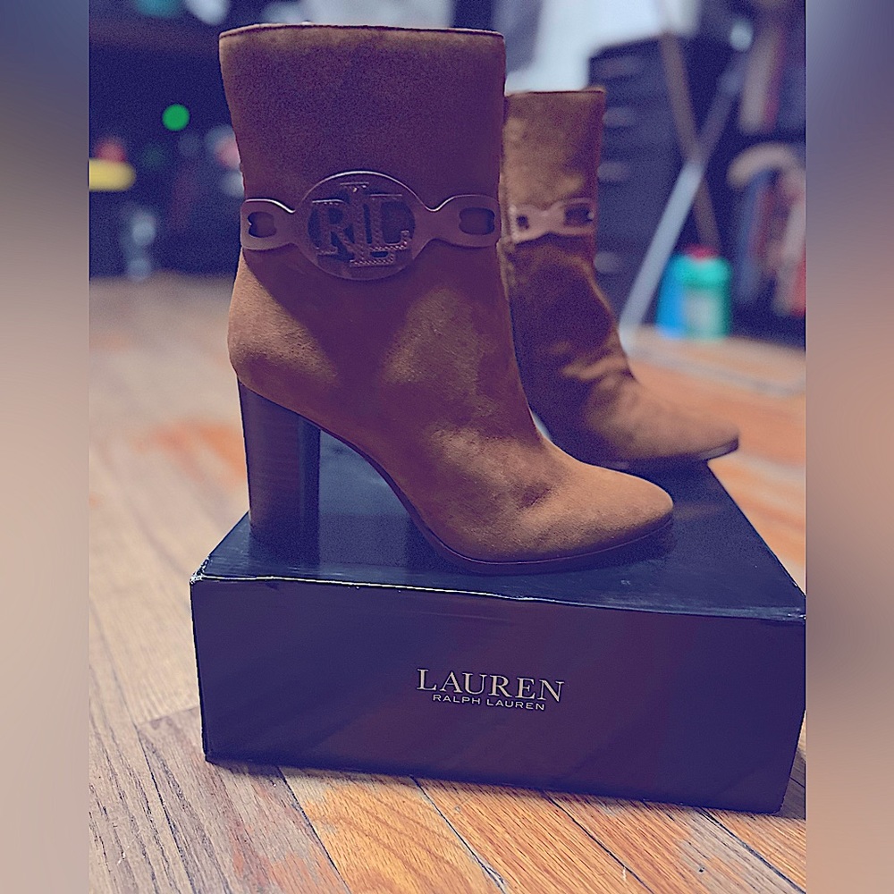 Brand new Ralph Lauren booties